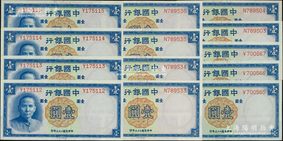 民國二十六年（1937年）中國銀行德納羅...