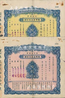 民國二十三年（1934年）灤州礦務股分有...
