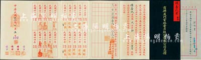 民國廿三年（1934年）商辦廈門電燈電力股份有限公司息摺，面額壹百股（每股大洋40元），由股東陳善氏承購，另附陳善娘居住旅日華僑證明書1份；少見，八五成新（注：此息摺可與2015年陽明冬季拍賣Lot2108號的股票配套）