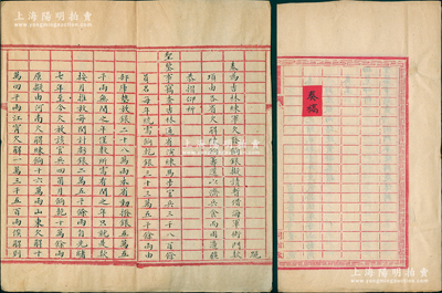 清代奏稿4份，詳分：①光緒十九年（1893年）吉林將軍長順“奏稿”2份，分別奏為“吉林練兵欠發餉銀，擬請暫借海軍衙門款項”和“奏調候選知府松蔭至吉林”等情；②光緒貳拾陸年（1900年）二品頂戴蘇州織造景恩“奏稿”2份，奏為“報銷前任織造辦解敬事房傳辦各項活計動用料工銀兩”等情；通本墨筆書寫，文字俊秀，極富史料研究價值，保存甚佳，敬請預覽
